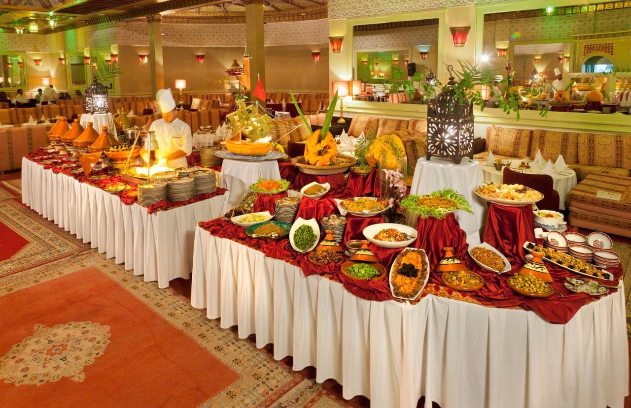 Atlantic Palace Agadir Golf Thalasso & Casino Resort Екстериор снимка A buffet at a hotel